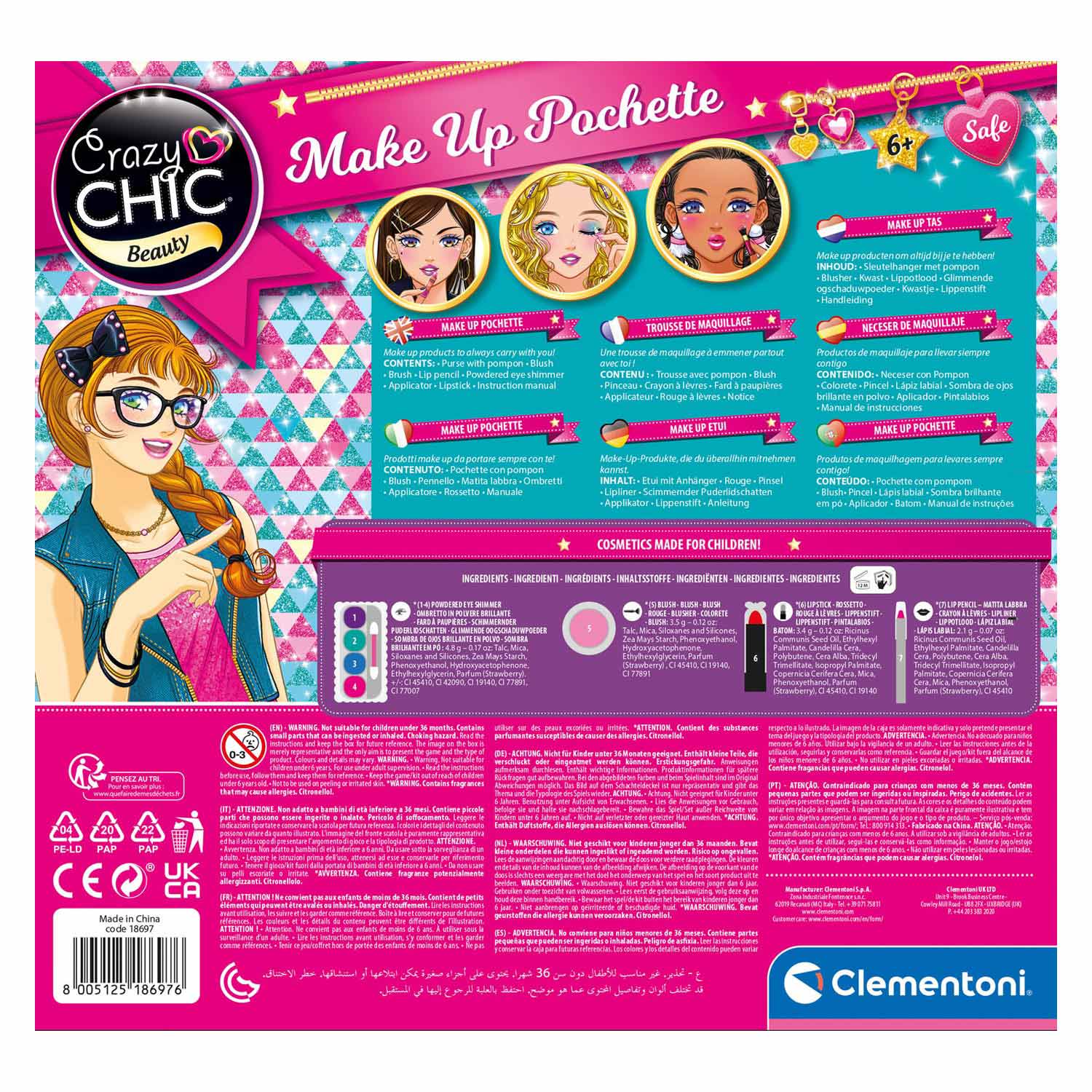 Crazy Chic Beauty Make Up Pohette