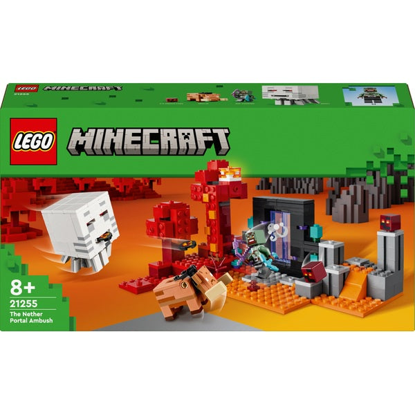 Lego Minecraft 21255 The Nether Portal Ambush