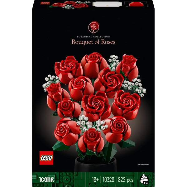 Lego Icons 10328 Bouquet Of Roses Flowers Set