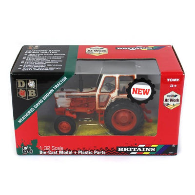 Britains 43307 Weathered David Brown Tractor 1:32