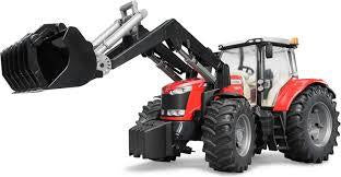 Bruder Massey Ferguson 7624 Tractor with Front Loader - 1-16