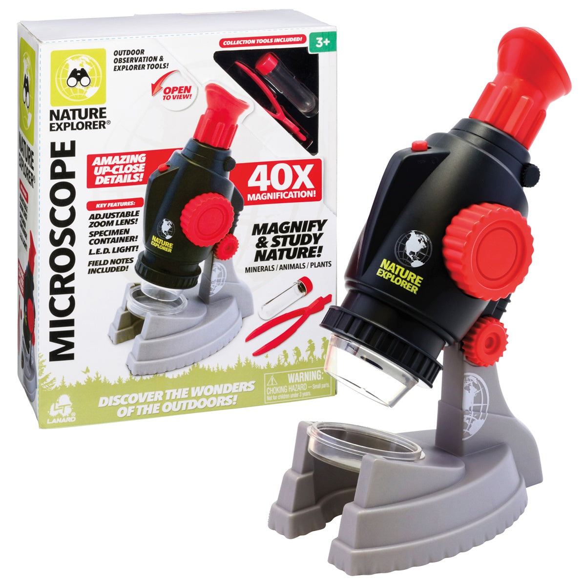 Nature Explorer 40x Microscope Playset