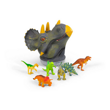 Megasaurs Triceratop Head Dinosaur Tub