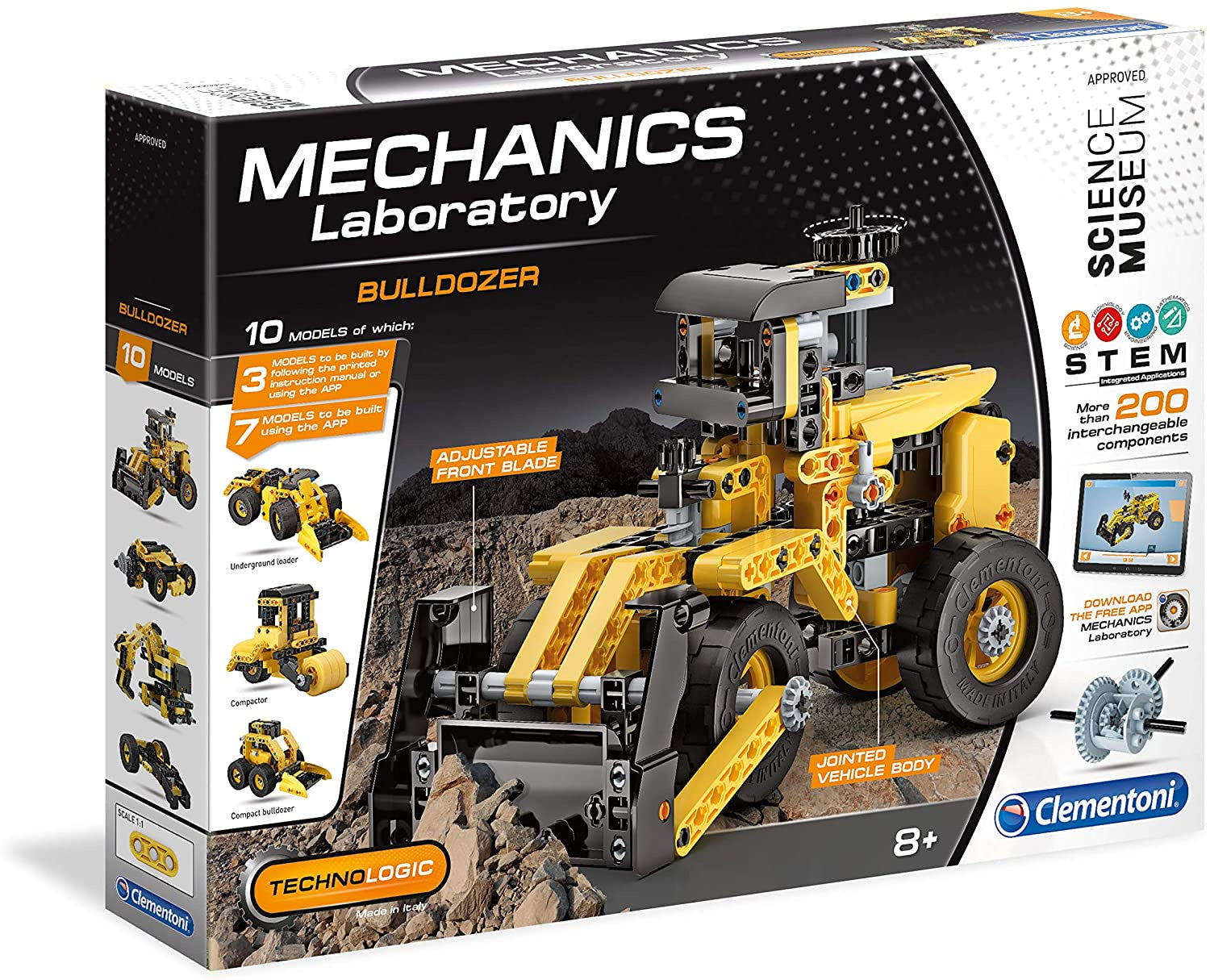 Mechanics Laboratory Bulldozer Construction Set