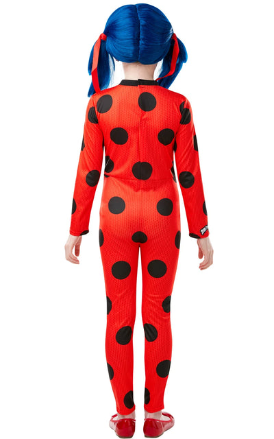 Miraculous Ladybug Jumpsuit Costume With Eye Mask 3-4 Years