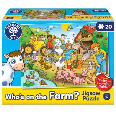 Orchard Toys Who s On the Farm 20pc Jigsaw Totally Toys Ireland