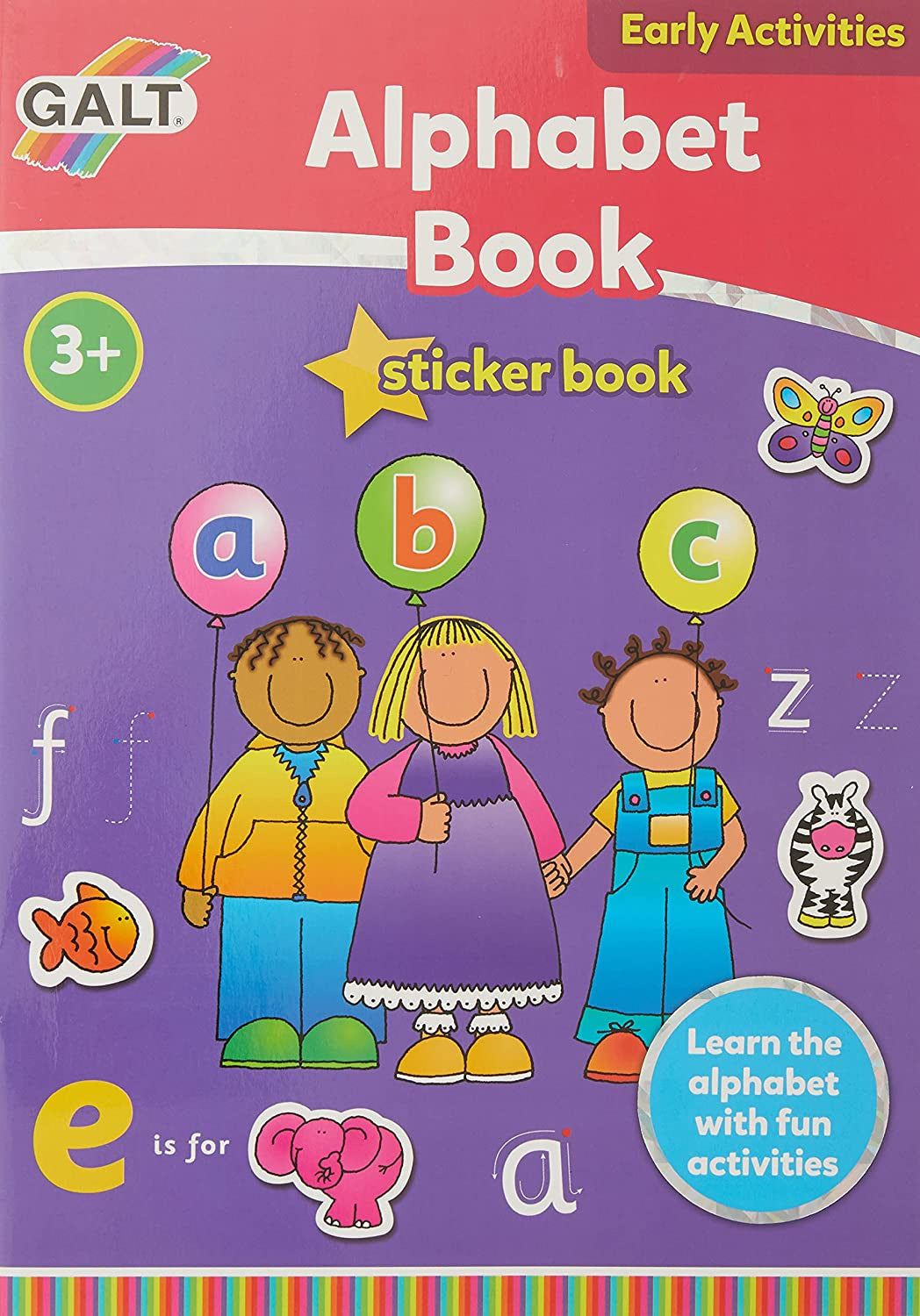 Galt Alphabet Sticker Book
