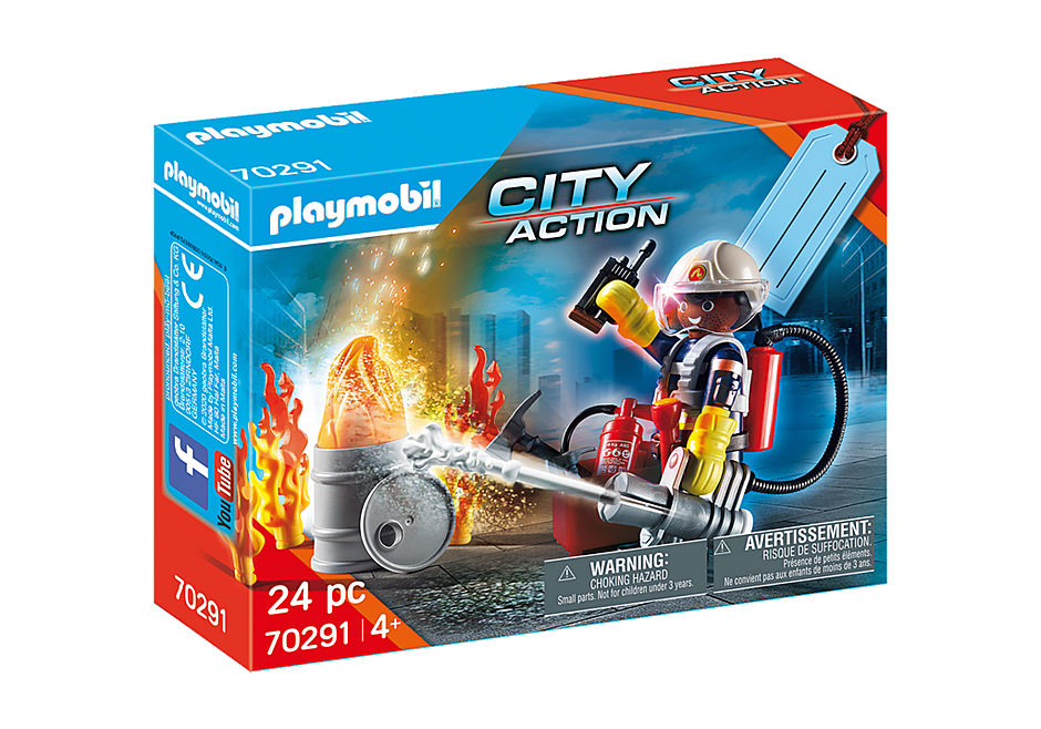 Playmobil Rescue-Speed ??Quad City Action Multicolor