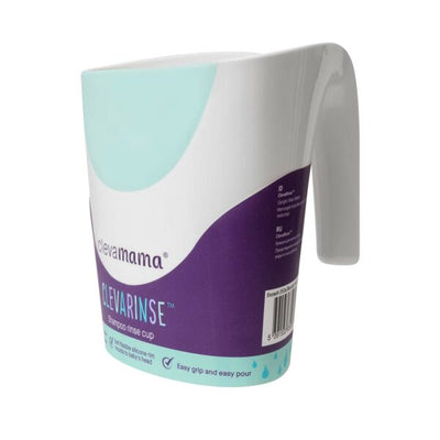 Clevamama ClevaRinse Shampoo Rinse Cup 500ml Blue