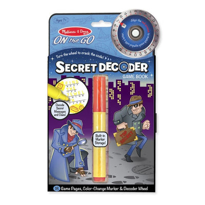 Melissa & Doug On The Go Secret Decoder Game Book