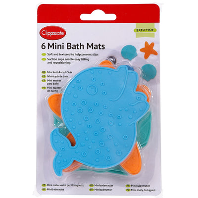 Clippasafe 6 x Mini Bath Mats 37