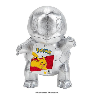 Pokemon 25th Anniversary Silver Soft Toy Squirtle