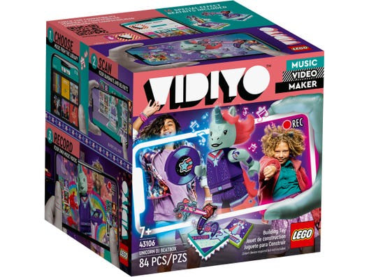 Lego Vidiyo 43106 Unicorn DJ BeatBox Music Video Maker