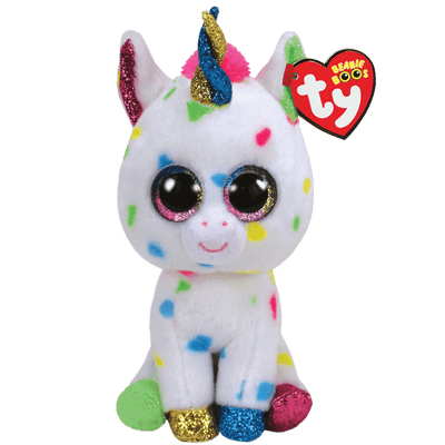 Harmonie Unicorn Beanie Boo Soft Toy Medium