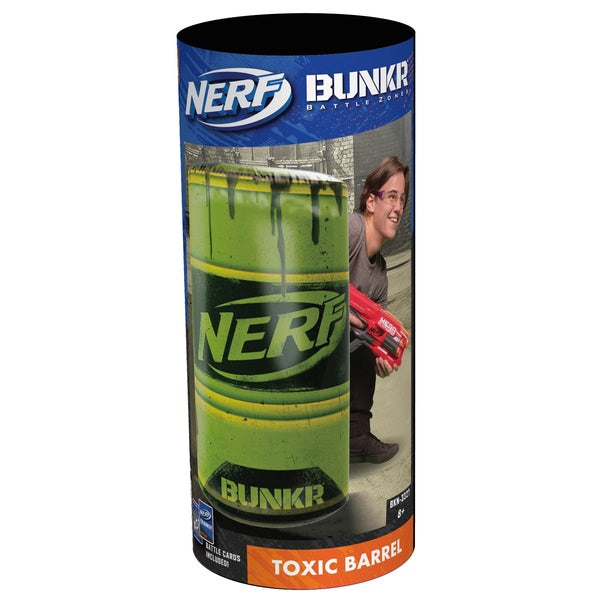 Nerf Bunker Take Cover Toxic Barrel