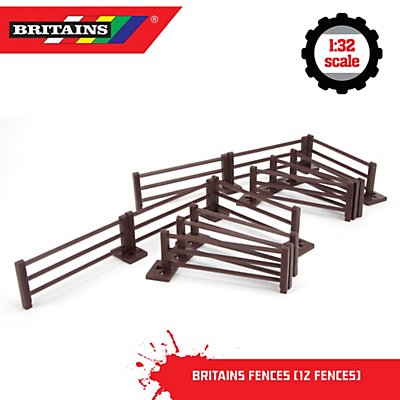 Britains Farming Fences 12 Piece 1:32