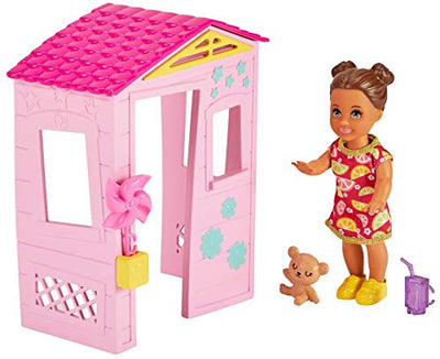 Barbie Skipper Babysitters Inc. Toddler Girl Doll And Playhouse