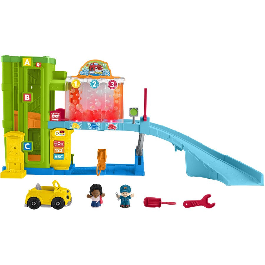 Fisher Price Little People Light Up Learning Garage