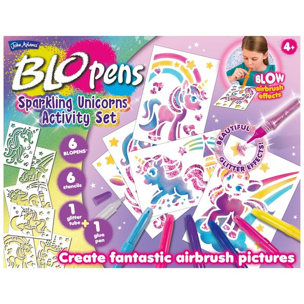 Blo Pens Sparkling Unicorns Activity Set