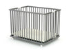 Babycare Foldable Wooden Playpen - Grey