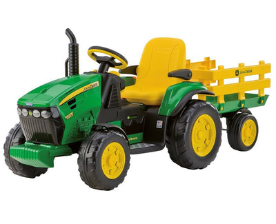 Peg Perego John Deere 12V Ground Force with Trailer