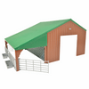 Farm Shed Playset With Case Tractor And Accessories