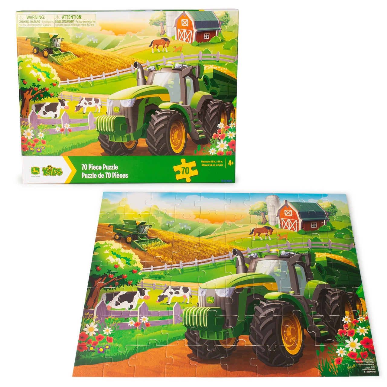 John Deere Farm Jigsaw Puzzle 70pc