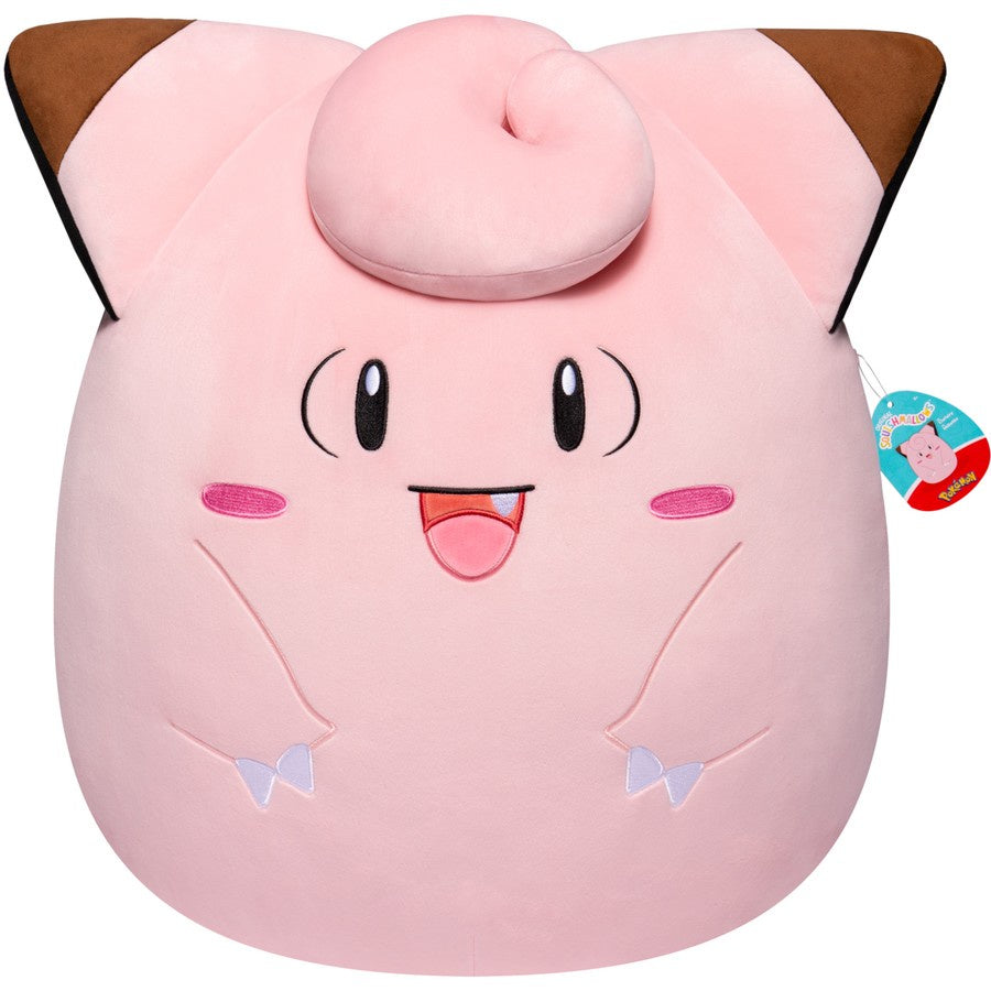 Pokemon Squishmallow 10" Soft Toy Clefairy