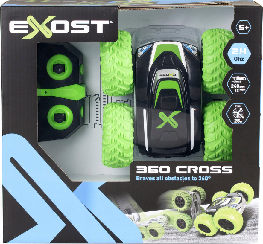 Exost 360 Cross R/C All Terrain Vehicle Green / Black