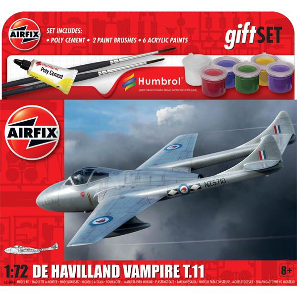 Airfix de havilland Vampire T.11 Gift Set 1:72