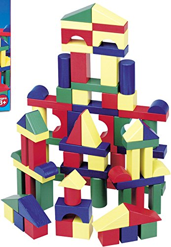 Melissa & doug cheap 100 wood blocks set