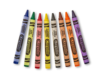 Crayola Ultra Clean Washable Large Crayons 8pk
