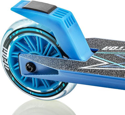 Yvolution Neon Vector Scooter Blue With Light Up wheels