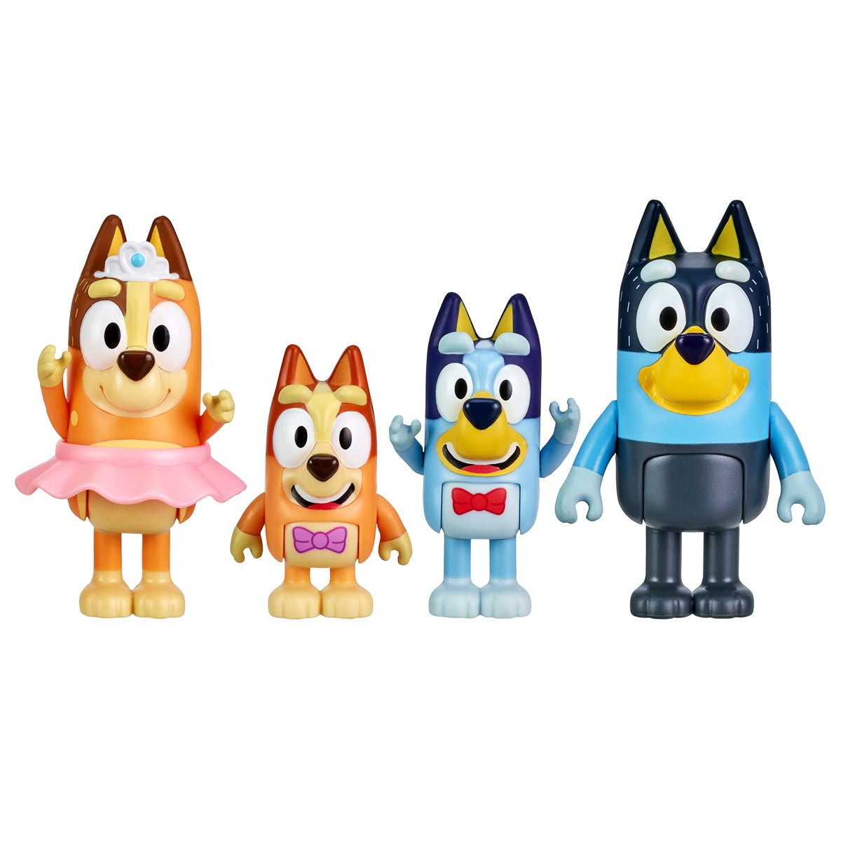 Bluey The Show 4 Figure Pack