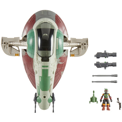 Star Wars Mission Fleet Boba Fett And Firespray Starship