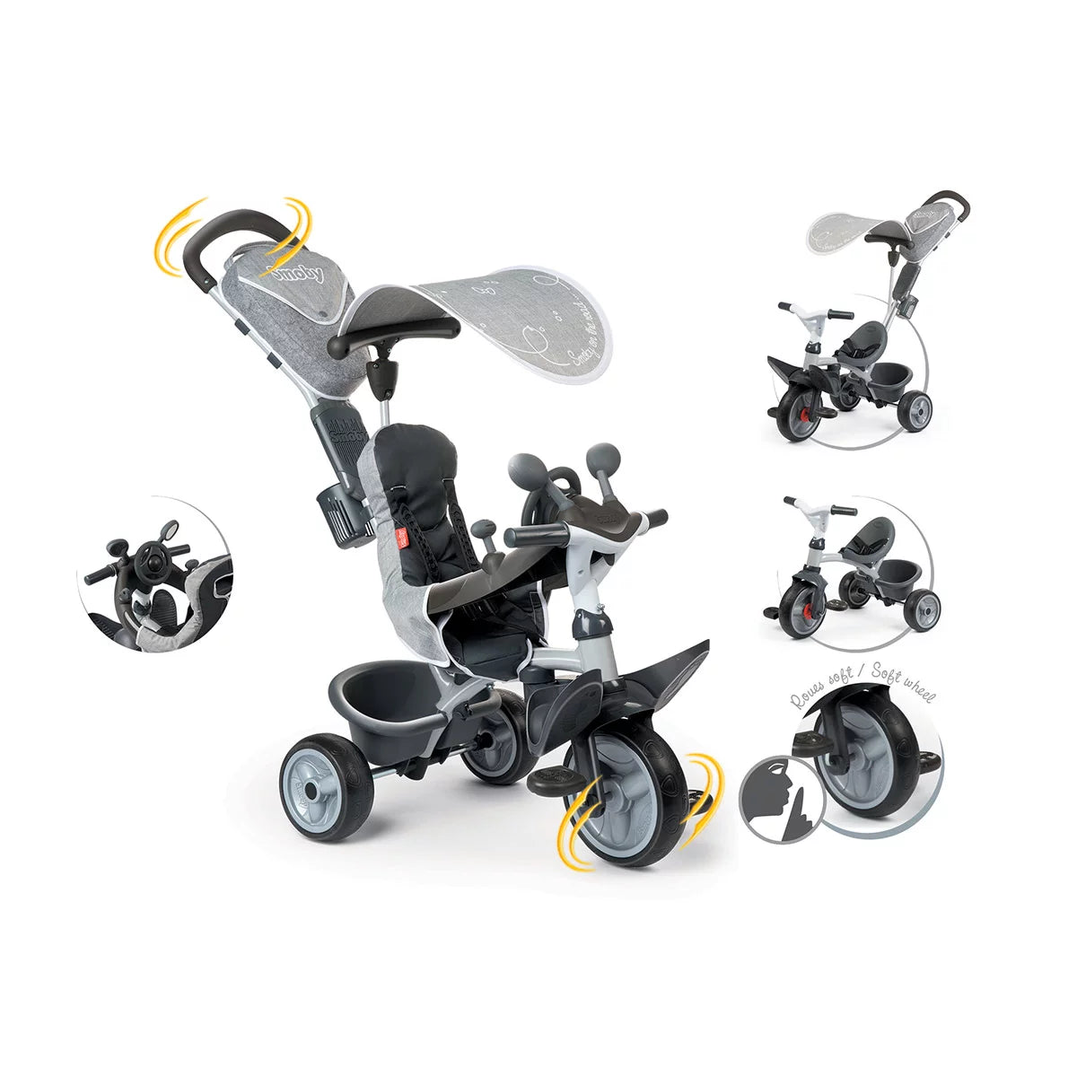 Smoby 3 in 1 trike discount