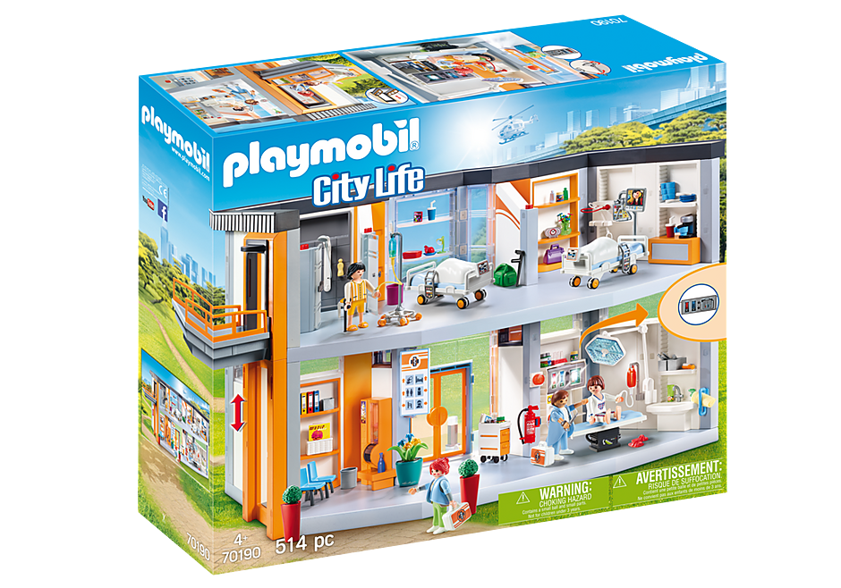 Playmobil City Life 70190 Large Hospital