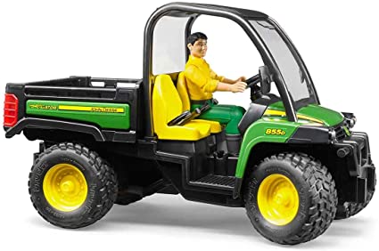 Bruder John Deere Gator 855D With Driver