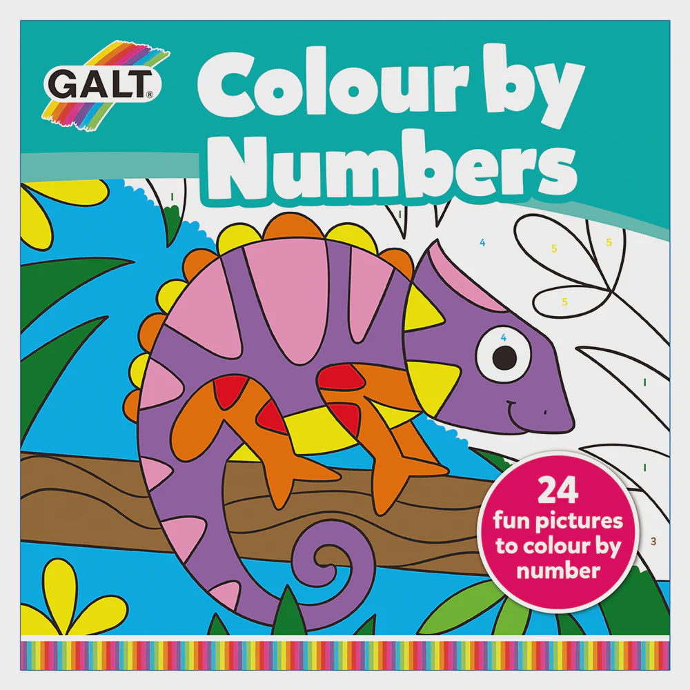 Galt Colour By Numbers Colouring Book