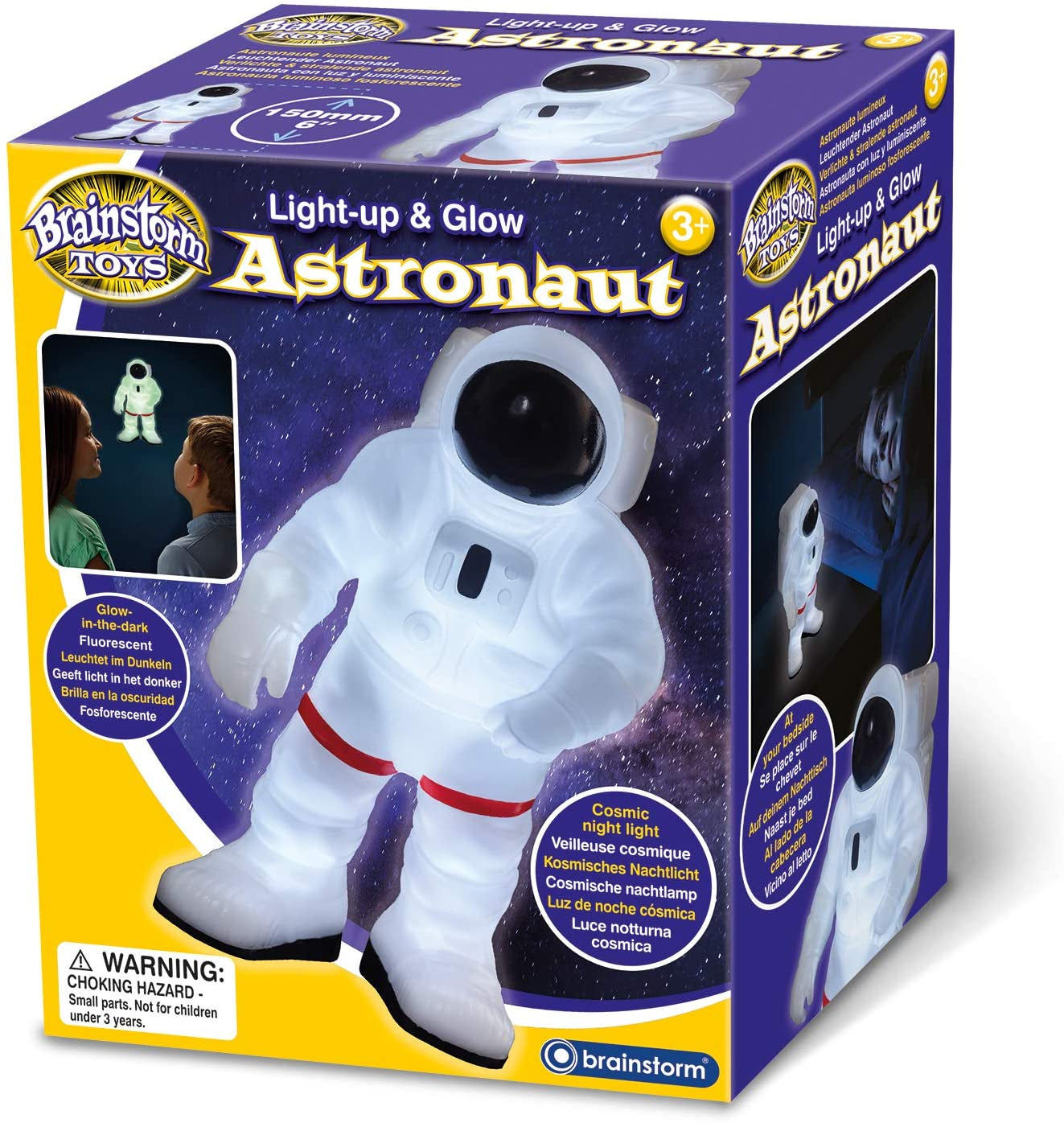 Brainstorm Light Up And Glow Astronaut
