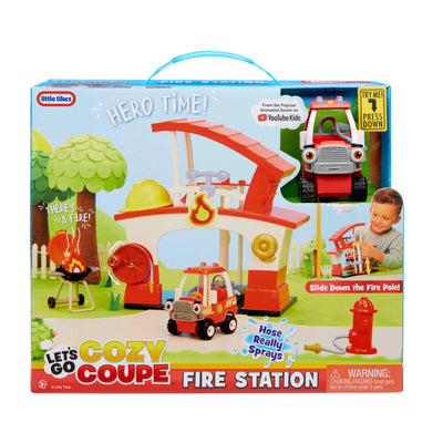 Little Tikes Lets Go Cozy Coupe Fire Station