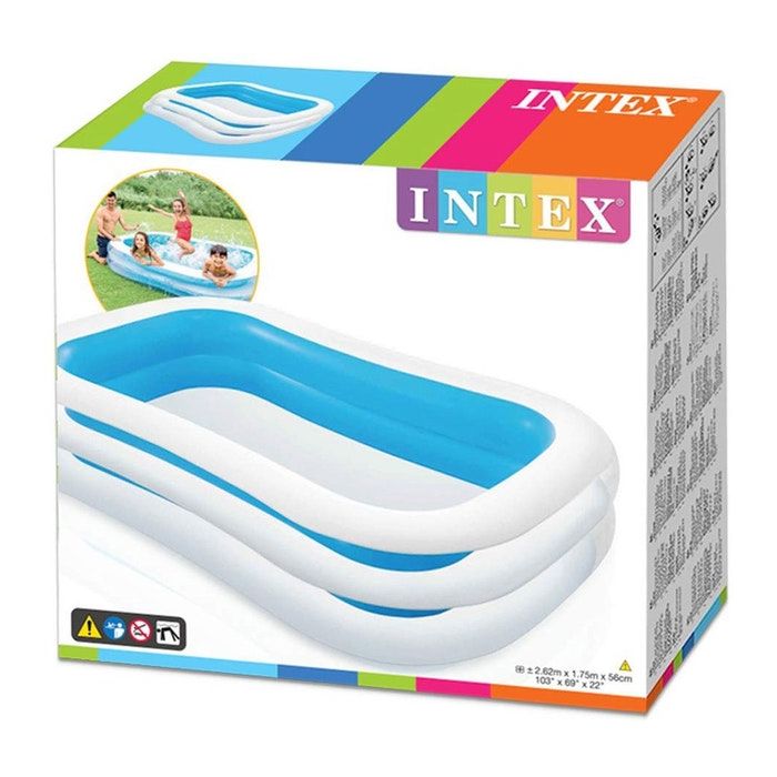 Intek Swim Centre Family Pool 2.62mtr x 1.75mtr x 56cm