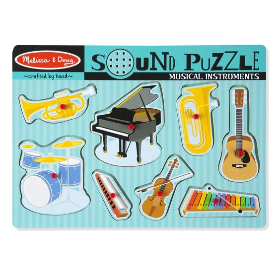Melissa & Doug Sound Puzzle Musical Instruments