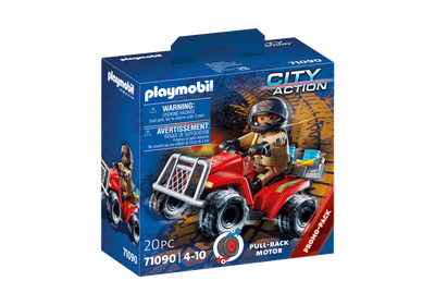 Playmobil City Action 71090 Fire Rescue Quad