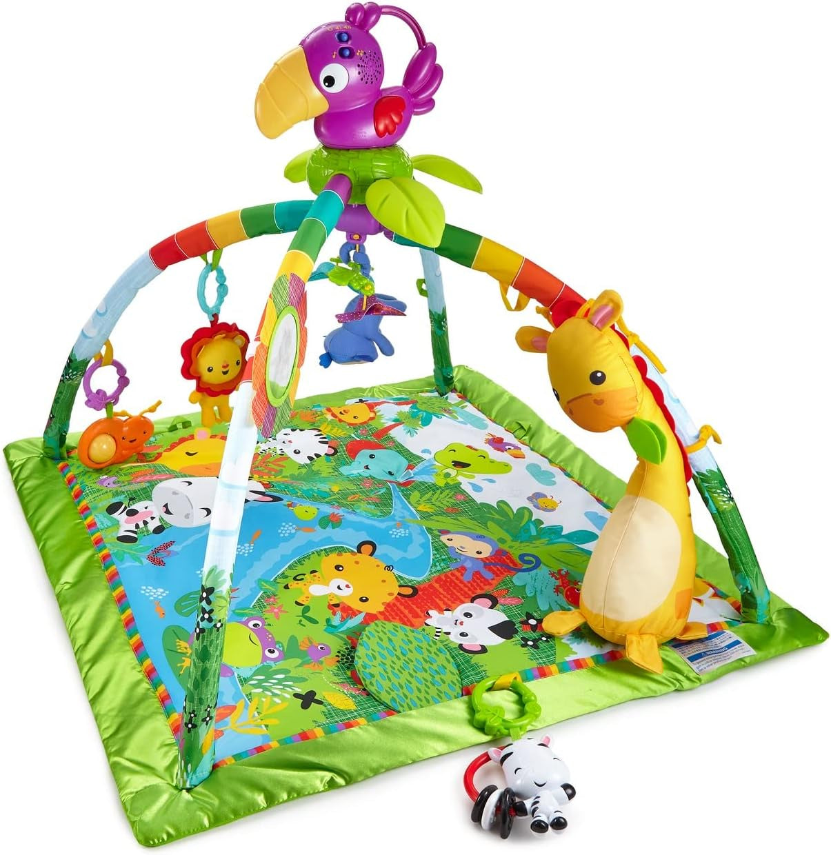 Fisher Price Rainforest Music And Lights Deluxe Gym
