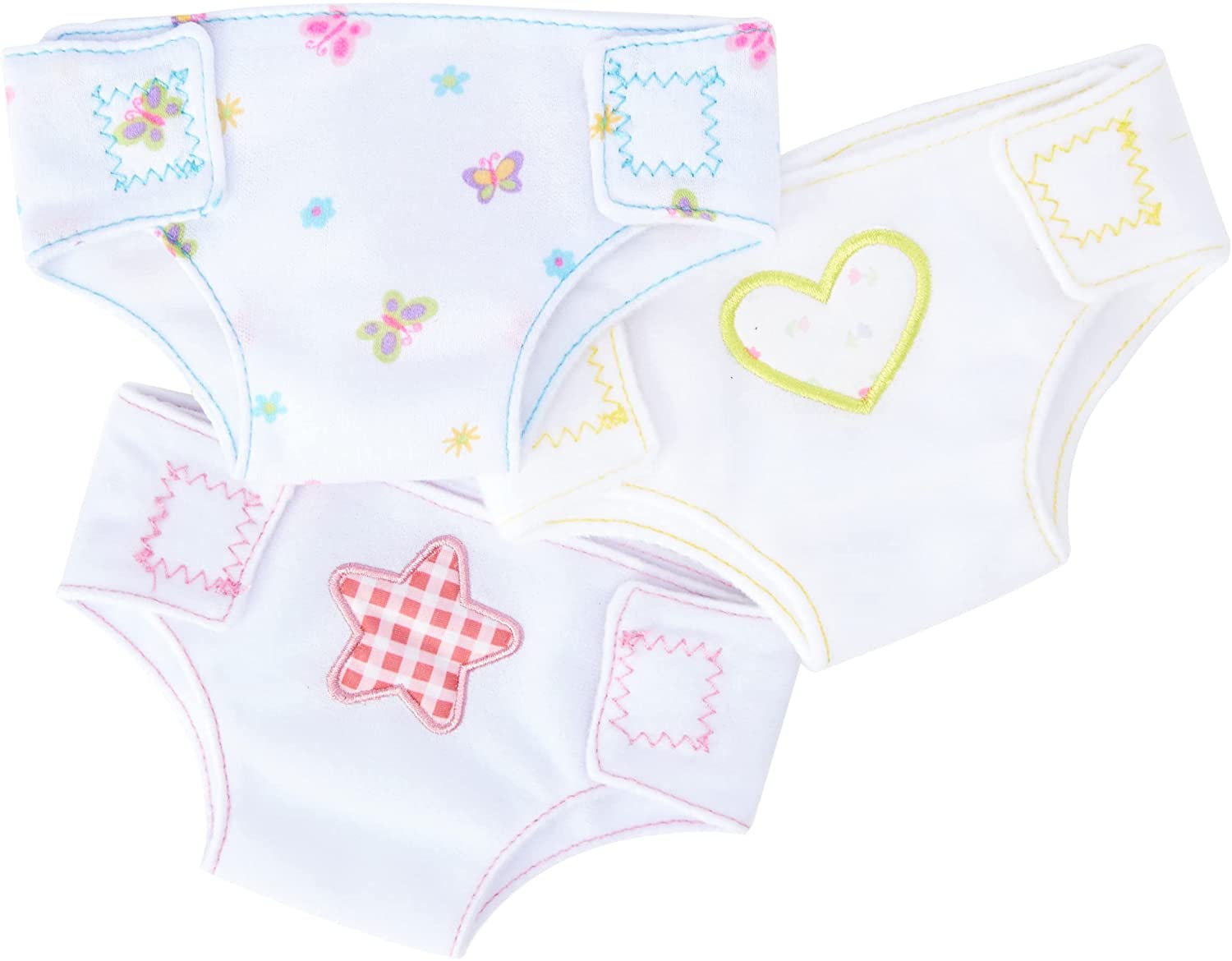 Dolls World Classic Fabric Nappies