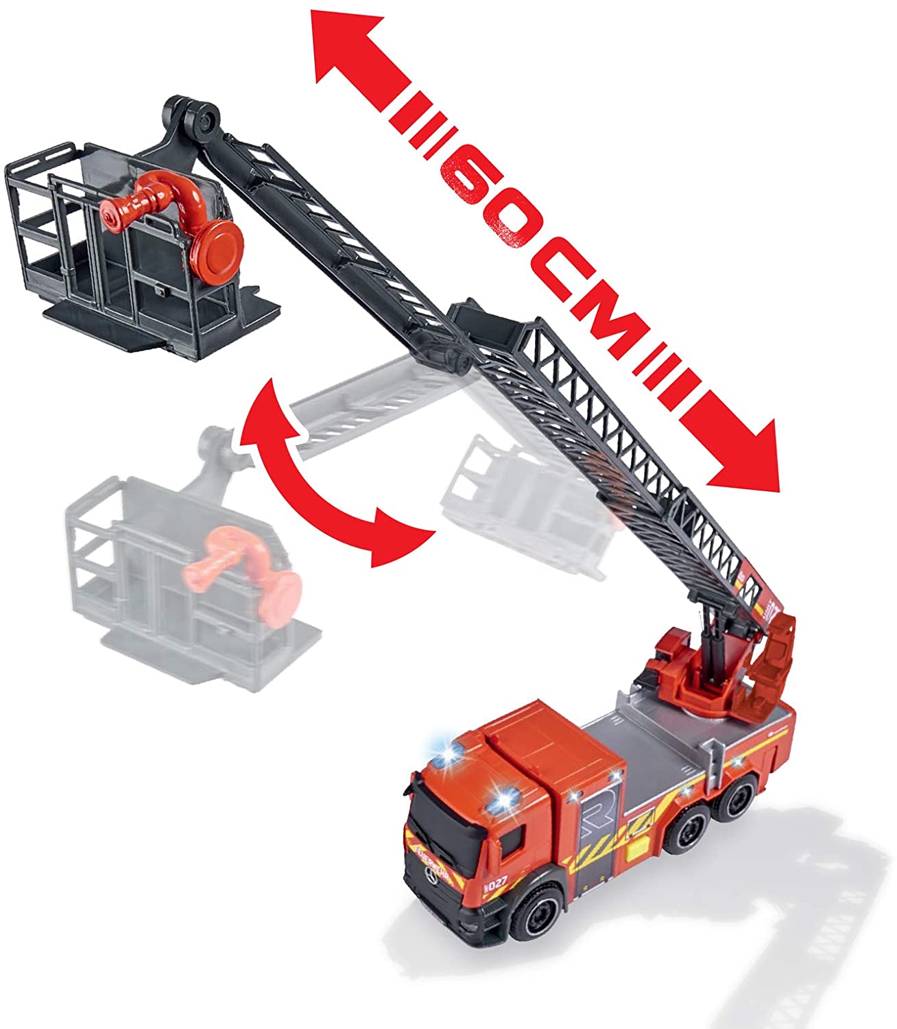 Dickie City Fire Truck light And Sound