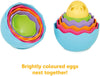 Tomy Toomies Hide And Squeak Nesting eggs
