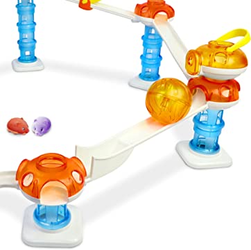 Happy Hamsters Super Slides Interactive Marble Track Set Speed Set