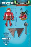 Playmobil Dreamworks Dragons 70043 Snotlout With Flight Suit